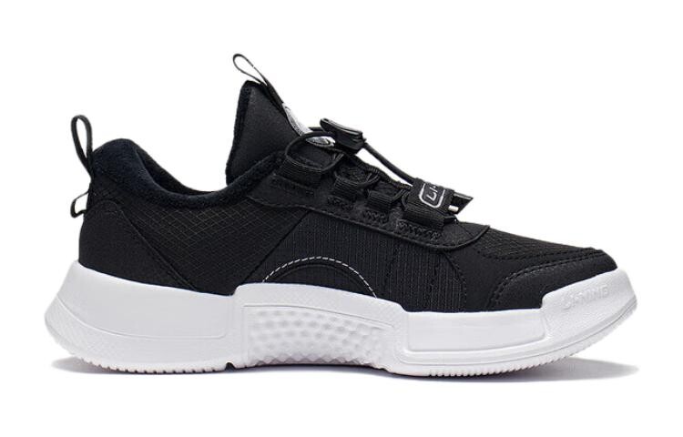 Li Ning Children'S Подкладка Kids Kids Детская повседневная обувь Kids, Черный — фото 2