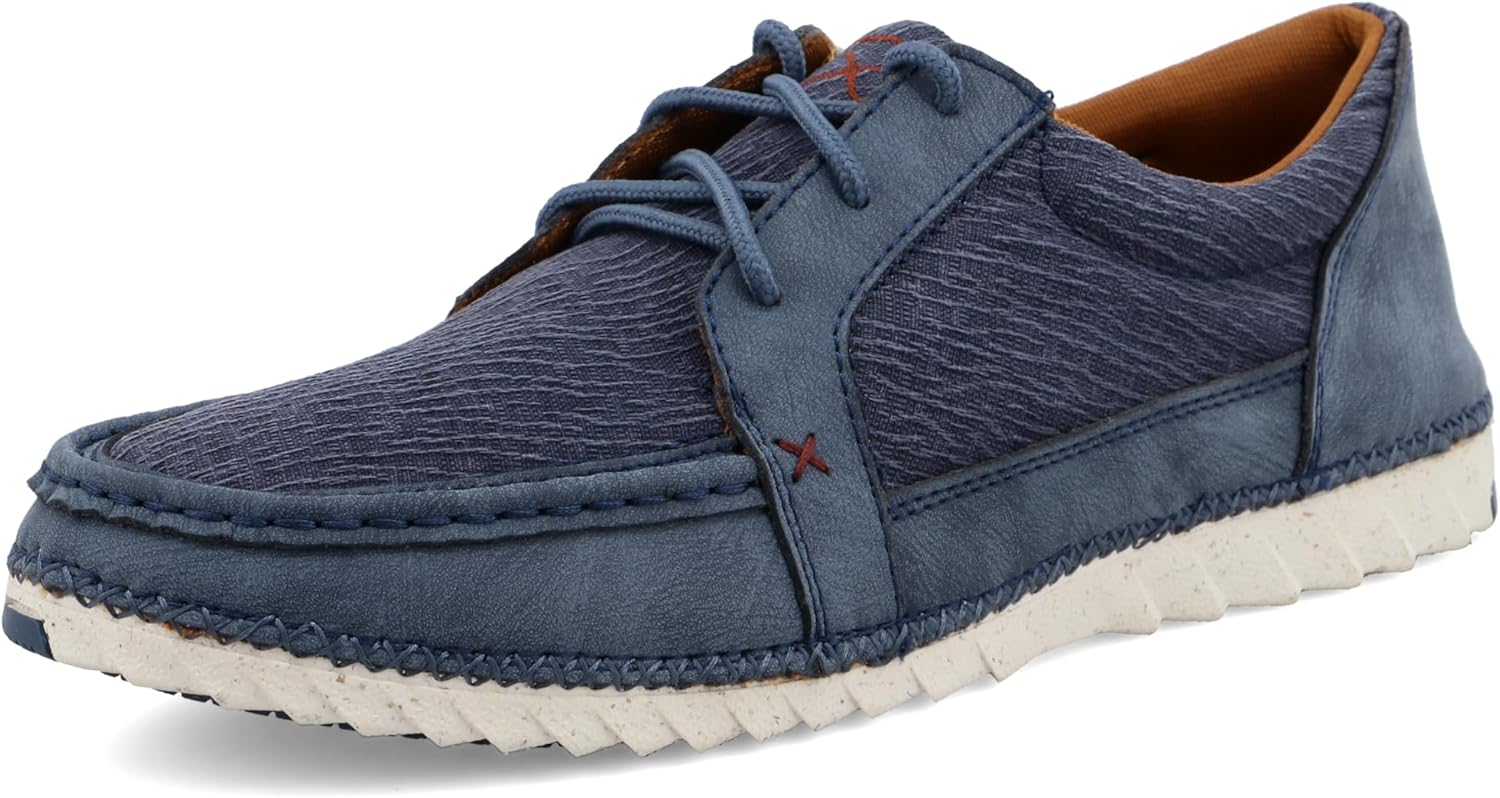 

Мужские повседневные ковбойские кроссовки Twisted X в стиле Hooey Loper, светло-серые, темно-синий