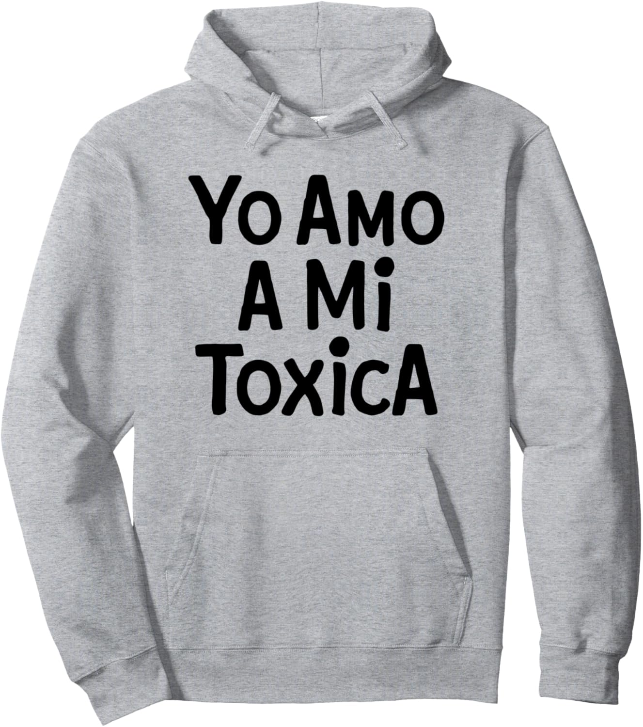 

Забавная испанская толстовка Yo Amo A Mi Toxica Latina Mexicana для девочек Novia Latin America, серый