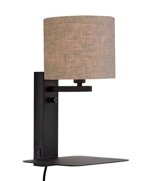 

Настенный светильник it's about RoMi Florence WMB1815LD, коричневый