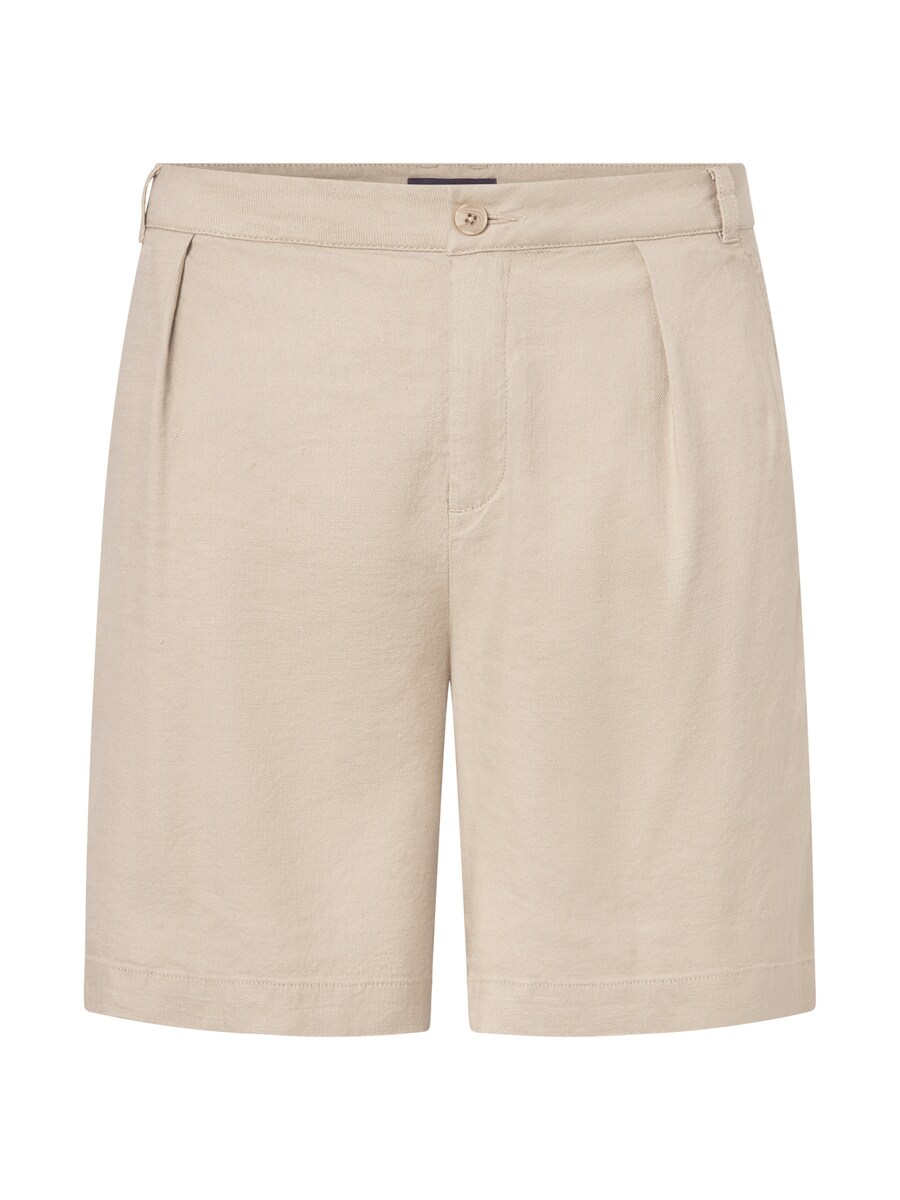 

Свободные брюки со складками спереди NYDJ, бежевый