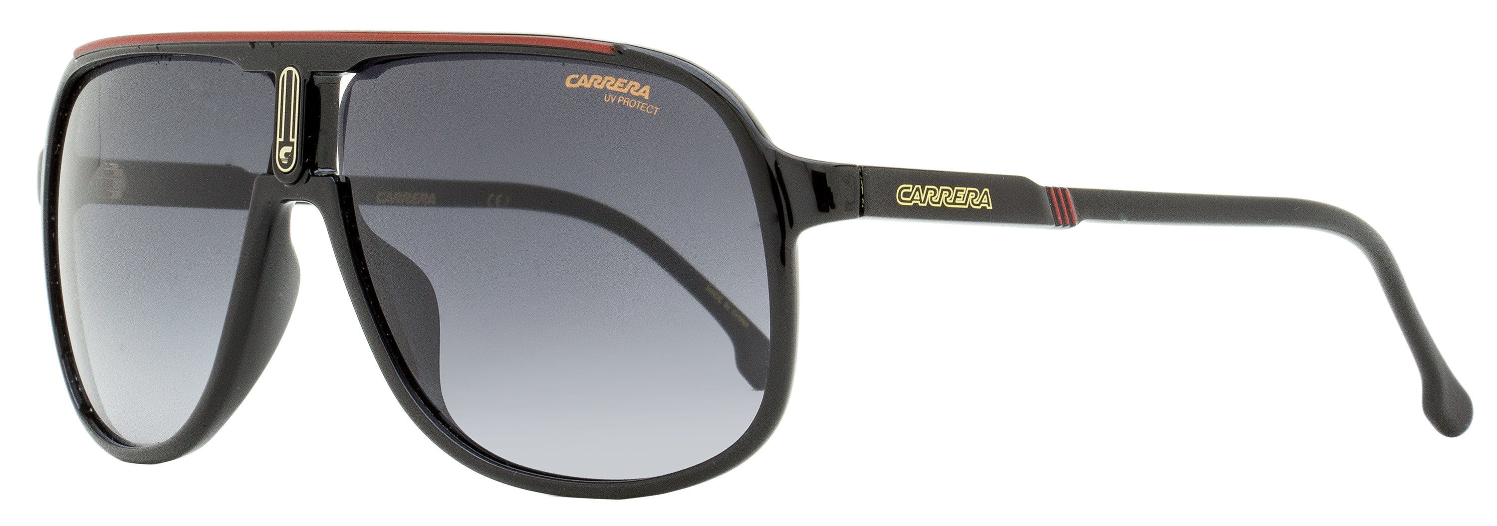 

Мужские солнцезащитные очки Carrera Navigator 1047/S OIT9O черные/красные 62 мм