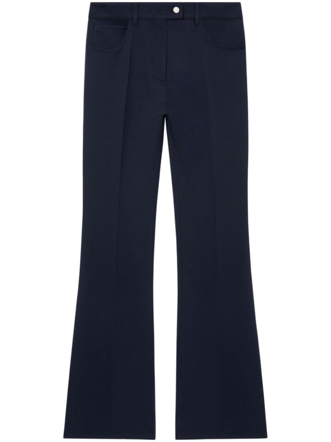 

Courrèges твиловые брюки bootcut в стиле 70-х, синий