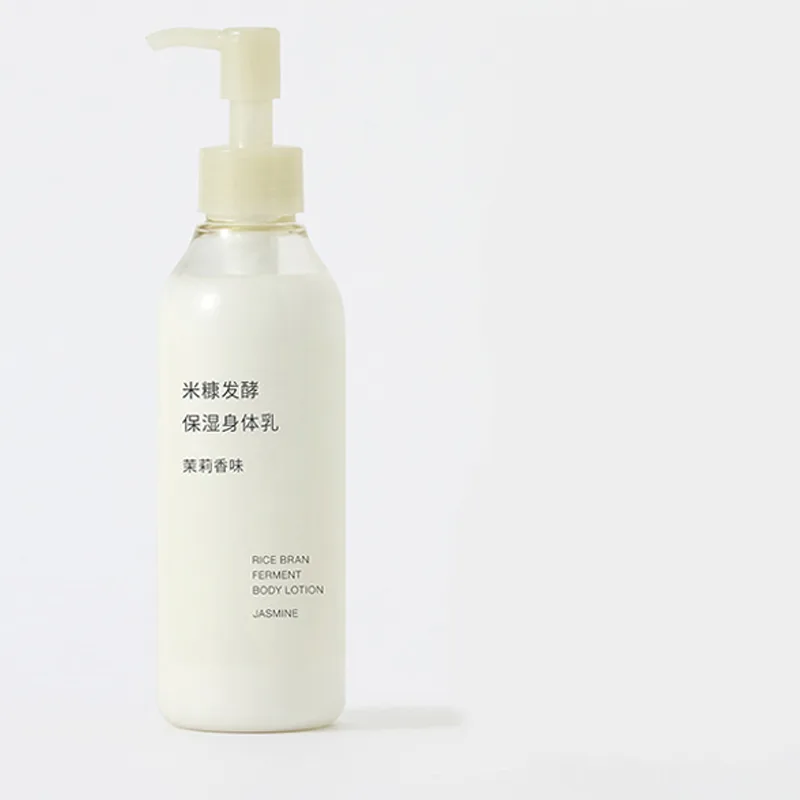 MUJI Увлажняющий лосьон для тела с ферментированными отрубями, 200 мл, Jasmine Aroma — фото 2