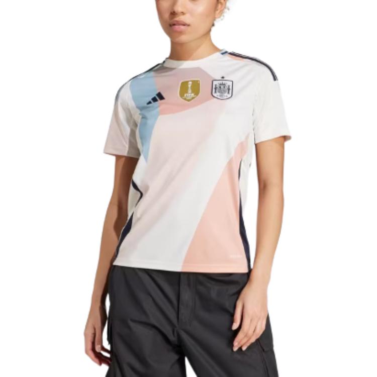 Футболка выездная женская команды spain 25 Adidas, мультиколор — фото 3