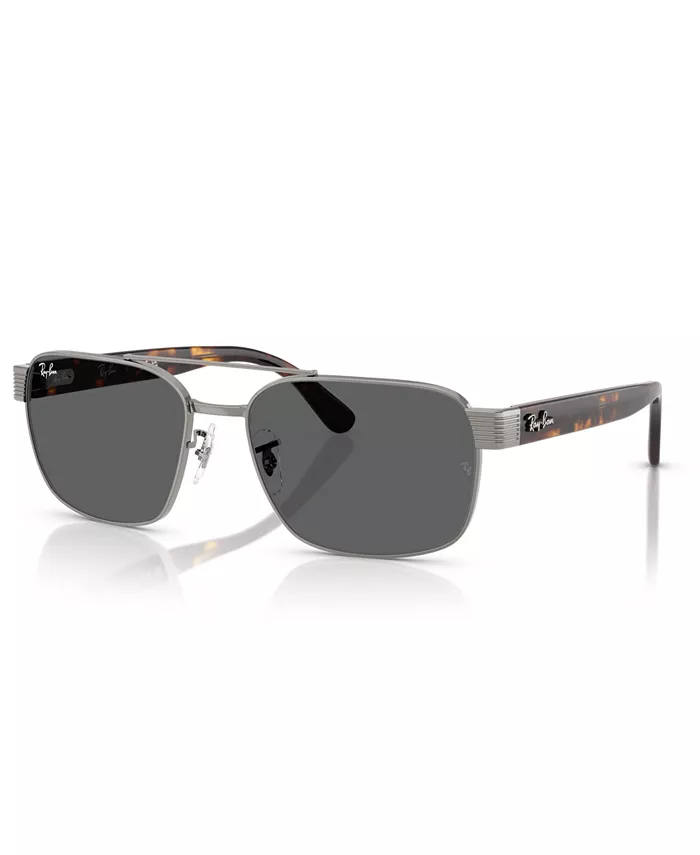 

Унисекс круглые солнцезащитные очки, RB3751 Ray-Ban, черный