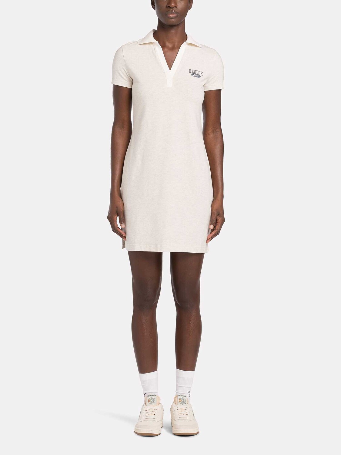 

Платье Reebok CL AE V POLO DRESS, серый