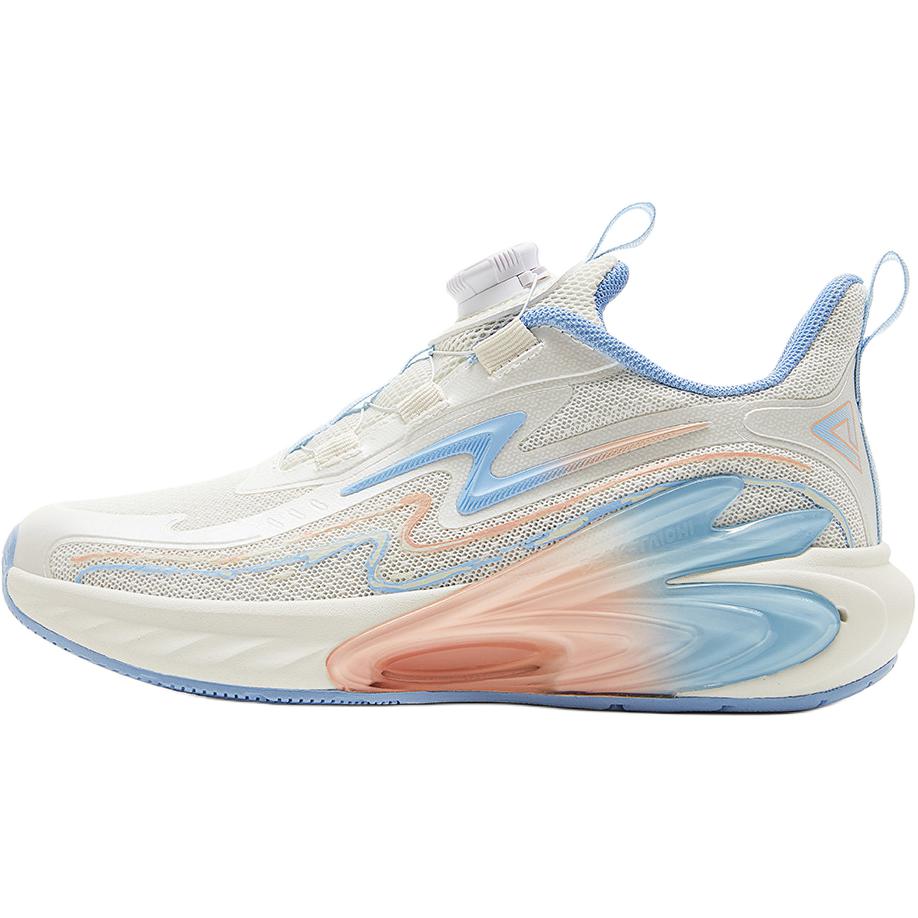 

PEAK Скользоустойчивые, устойчивые к истиранию, дышащие низкие детские баскетбольные кроссовки ecru kids