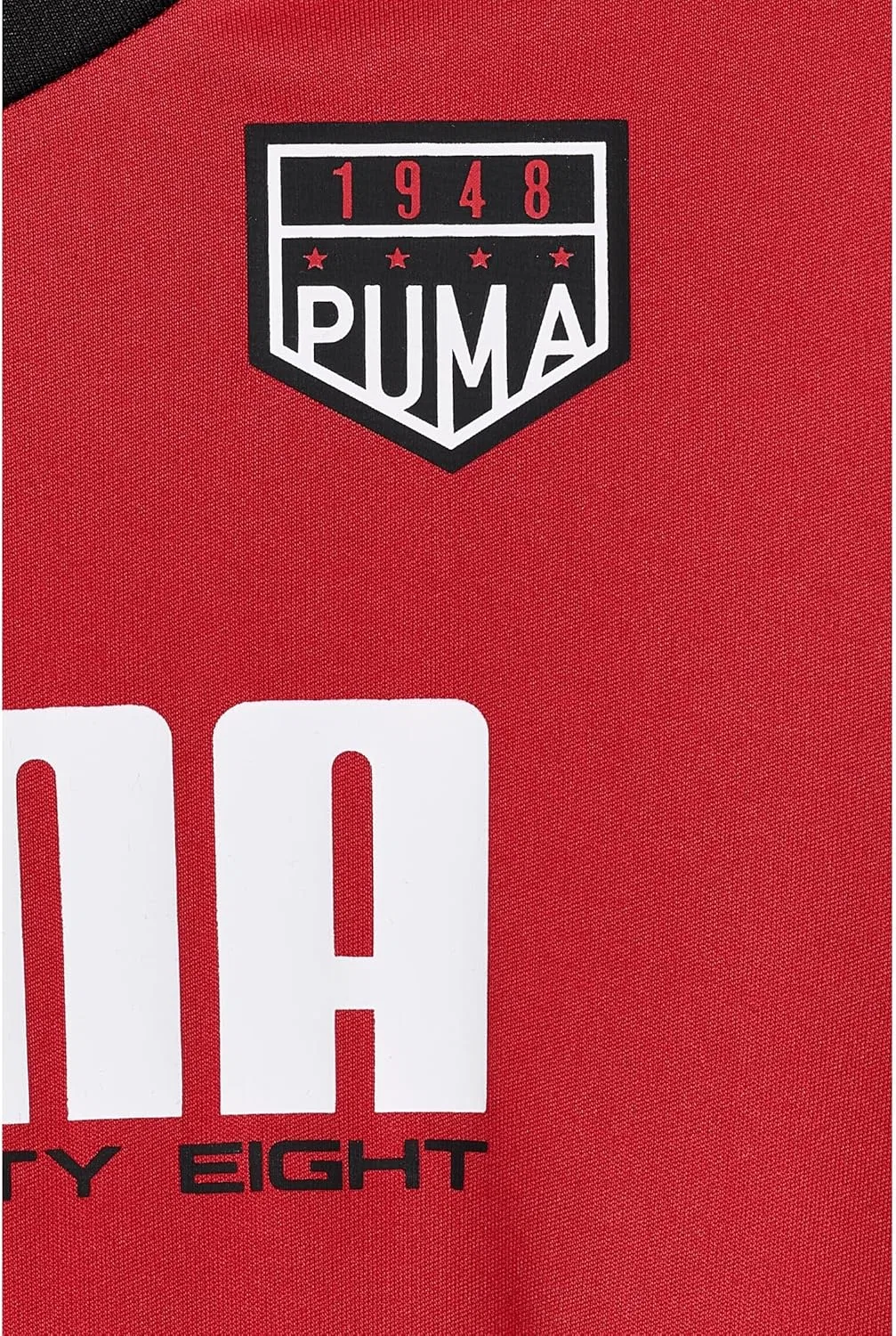Детский спортивный комплект: футболка с принтом и шорты PUMA, All Time Red — фото 3