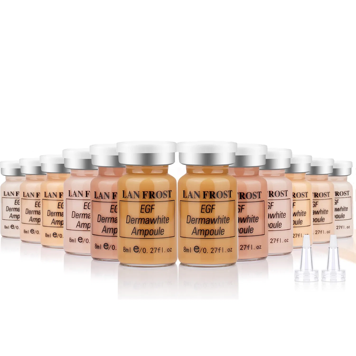 Набор сывороток-основ BB Pigment Glow Serum Starter Kit, 12 шт. по 8 мл Zevofiur