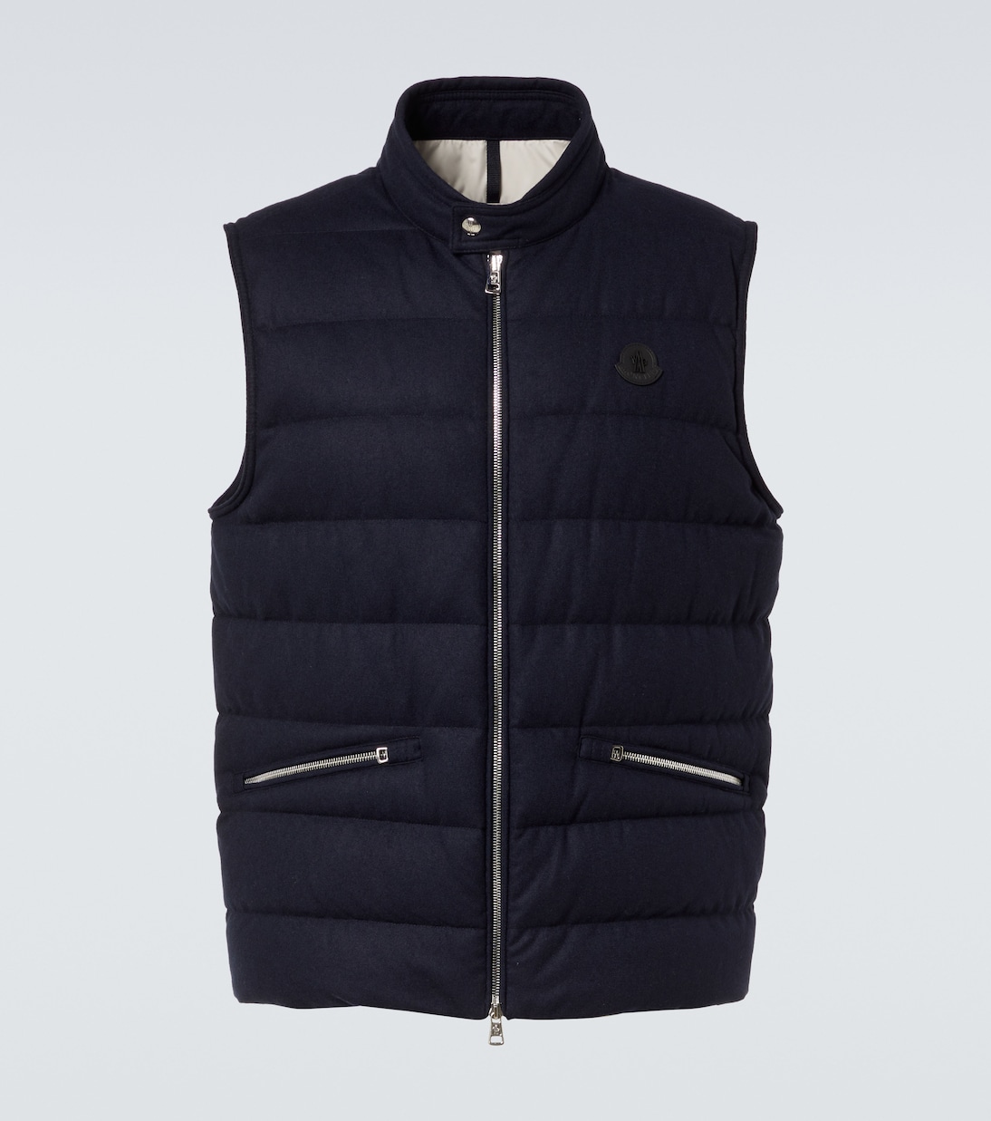 

Пуховая жилетка Gallienne Moncler, темно-синий