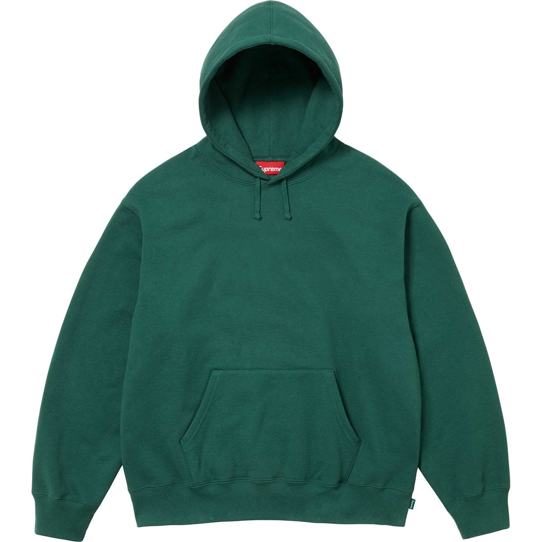 Сатиновая худи с аппликацией FW24 Supreme, Коричневый/Коричневый — фото 4