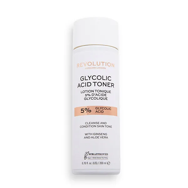 

Отшелушивающий тонер 5% Glycolic Acid Revolution Skincare, 200 ml