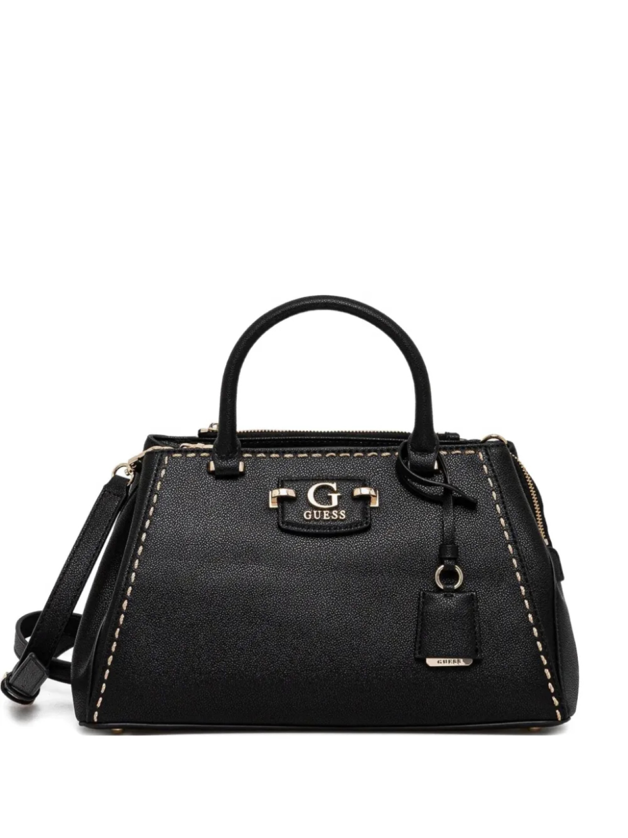 

GUESS USA сумка с декоративной строчкой, черный