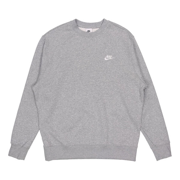 

Толстовка Nike Sportswear Club Casual Round Neck Pullover Gray, серый