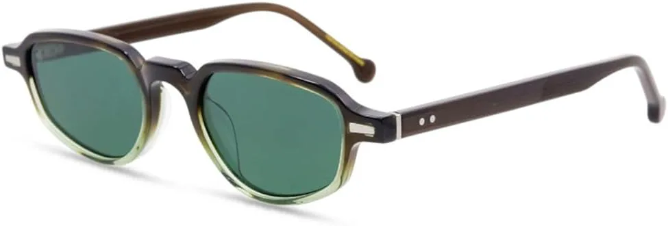 

Солнцезащитные очки в стиле ретро 2027 года, маленькая оправа, из ацетата, для женщин и мужчин, защита от УФ-излучения UV400, для активного отдыха MTZJH, C3