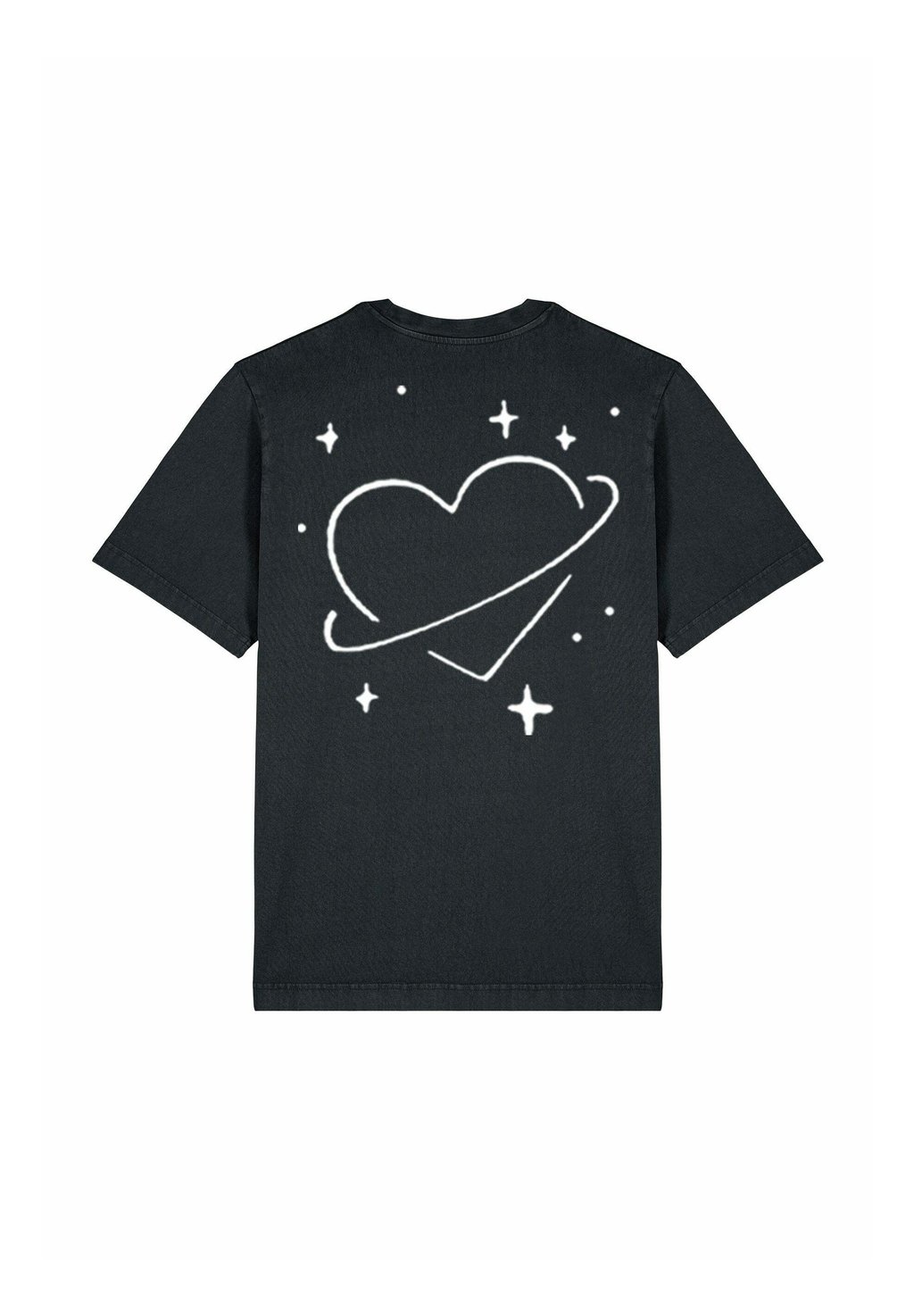

Футболка с принтом SATURN BACK HEAVYWEIGHT Mira Paris, цвет Washed Black