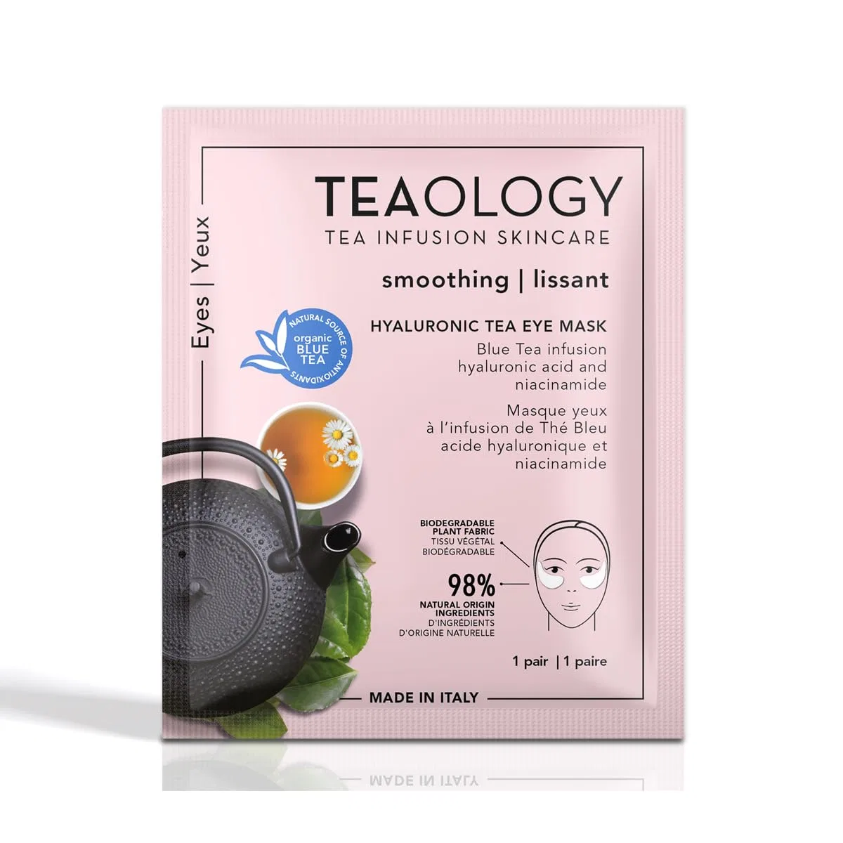 Гиалуроновая маска для глаз Teaology