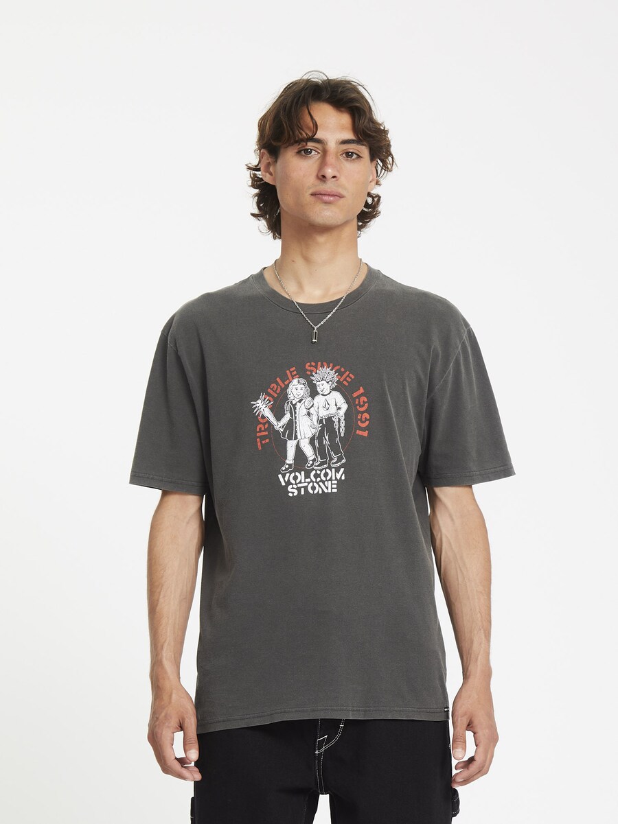 

Рубашка Volcom TROUBLE COUPLE, антрацит