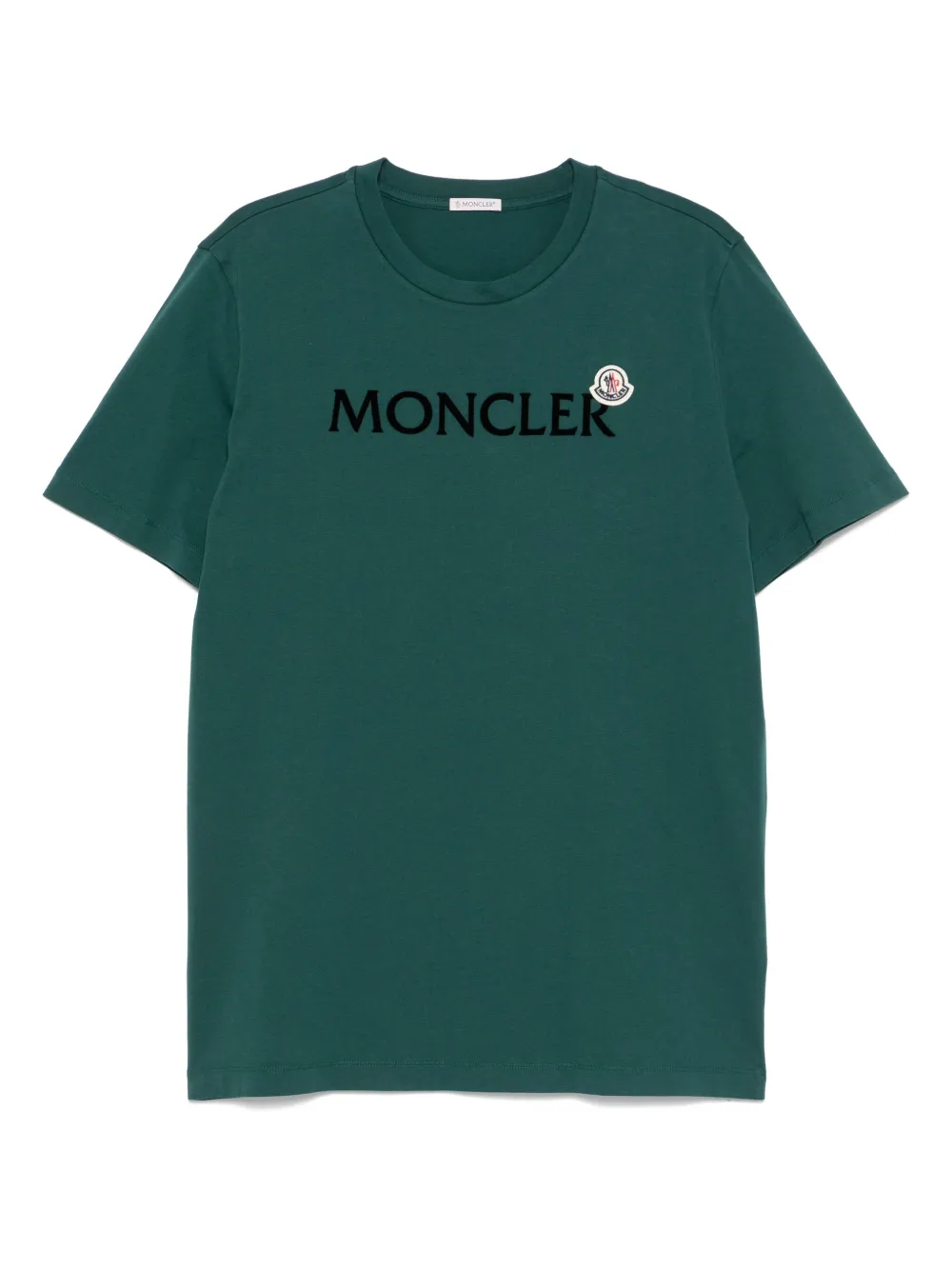 

Футболка с логотипом MONCLER, зеленый