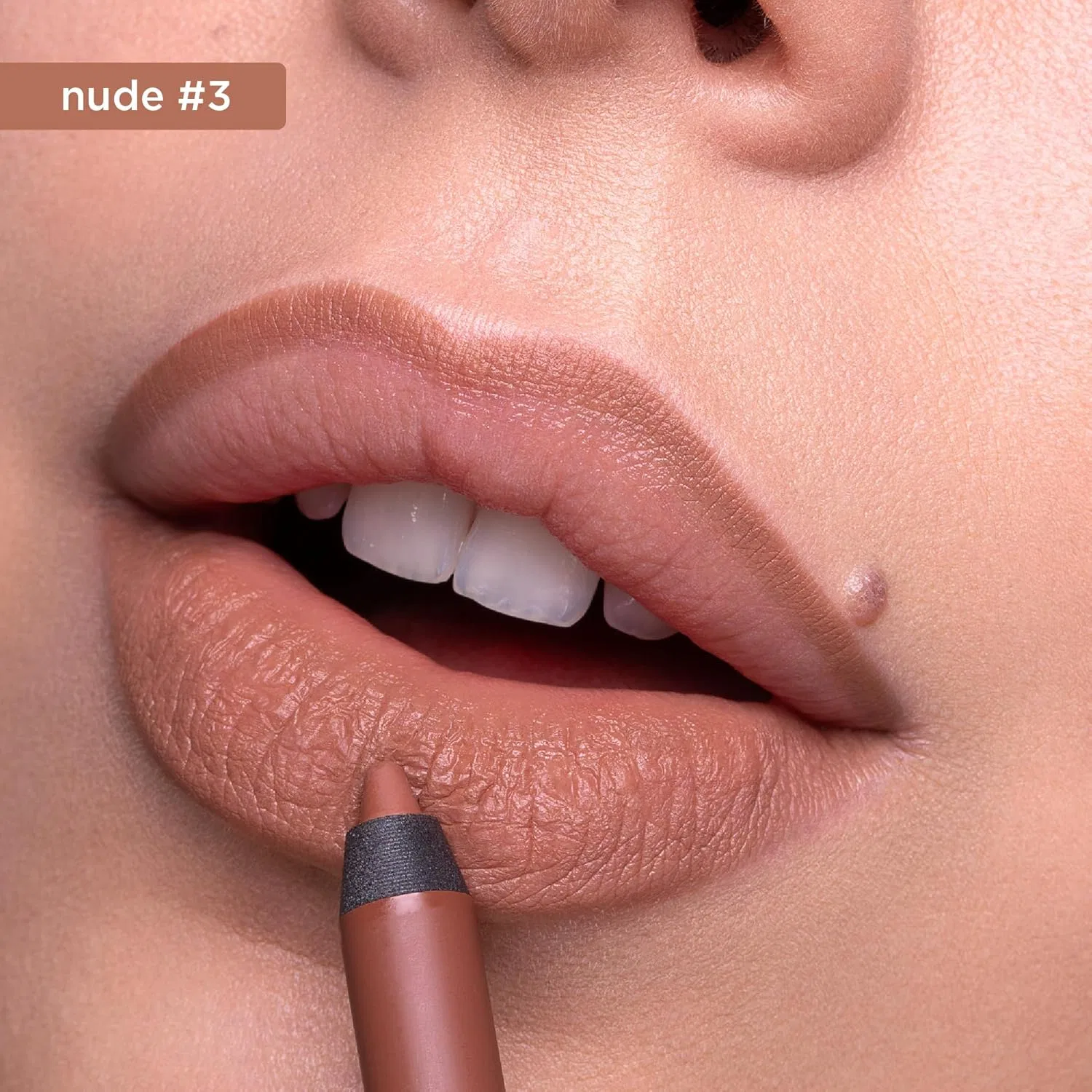 Водостойкий карандаш для губ «Close-Up Lip Shaper Nude Medium Warm» от NABLA Nabla — фото 4