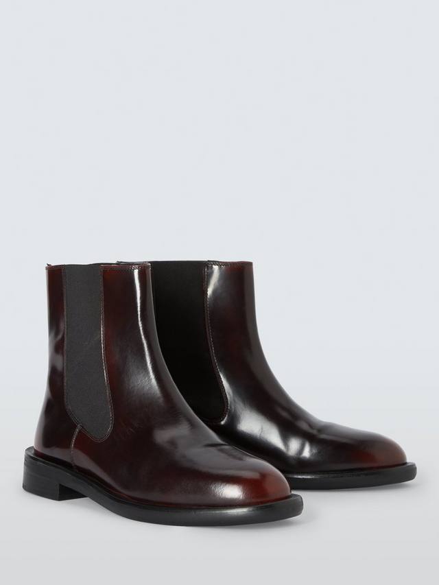 Кожаные челси на выходные John Lewis x REJINA PYO, Burgundy — фото 3