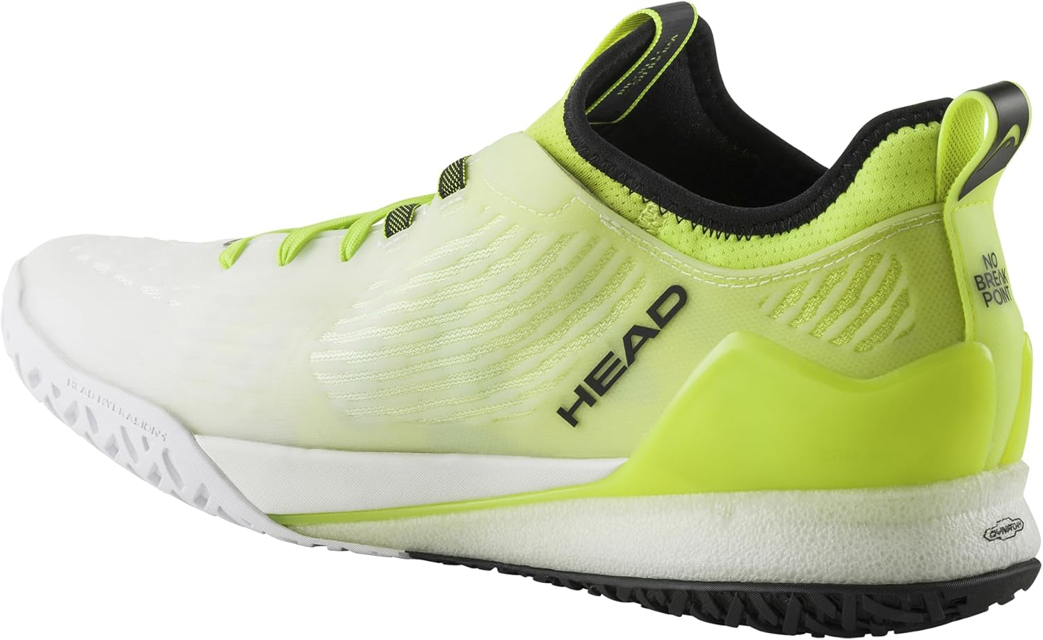 Мужские теннисные кроссовки Head Endure Pro, белый/желтый — фото 3