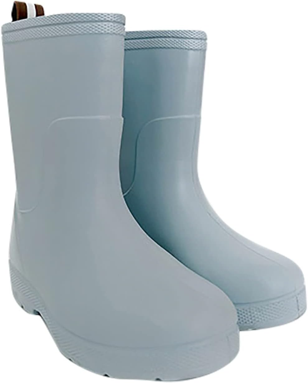 

Детские резиновые сапожки для малышей, сапоги от дождя для детей, длинные резиновые сапоги для мальчиков и девочек, легкие водонепроницаемые сапоги от грязи, легко надеваются Generic, D