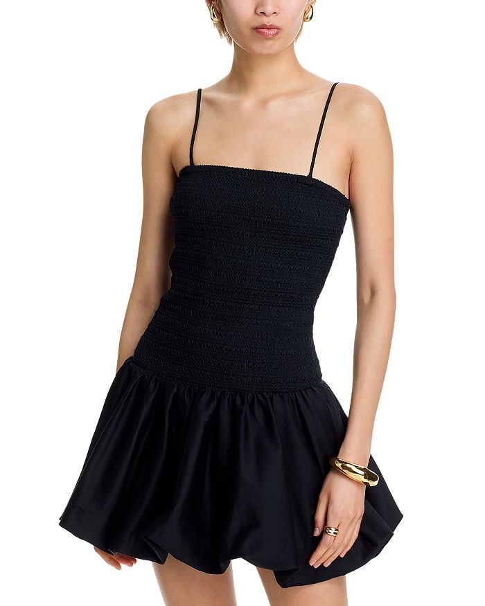 

Платье с заниженной талией Arden Alice and Olivia, черный
