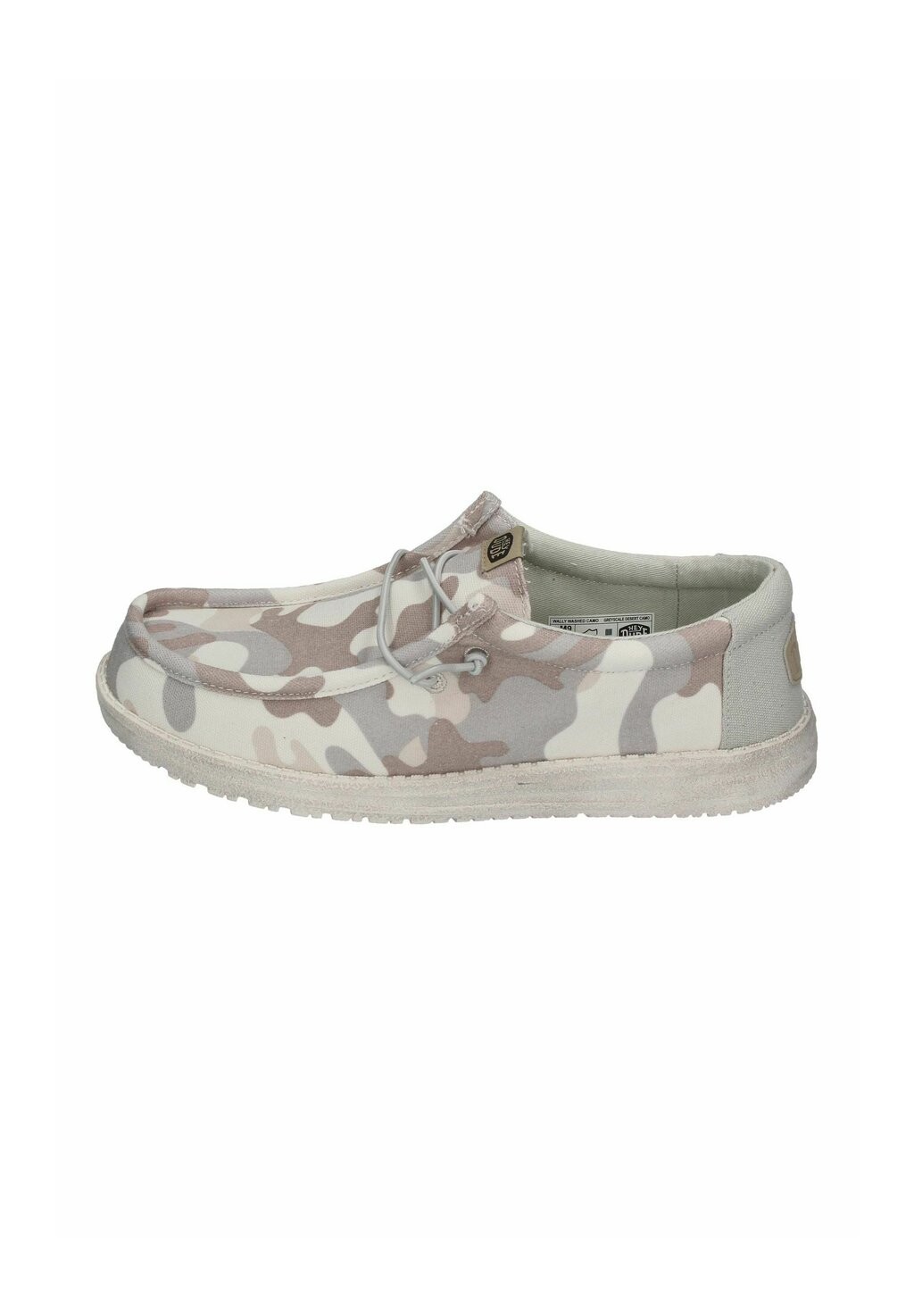 

Спортивные туфли на шнуровке WALLY WASHED Hey Dude, цвет greyscale desert camo