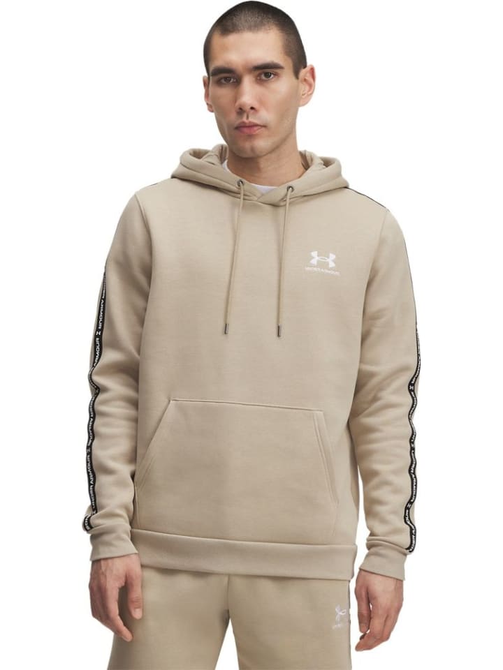 

Under Armour Худи "Icon Fleece HD Taping" коричневого цвета