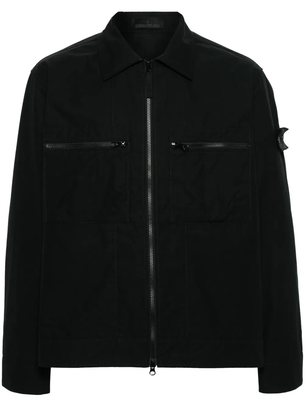 

Куртка Ghost с нашивкой Compass Stone Island, черный