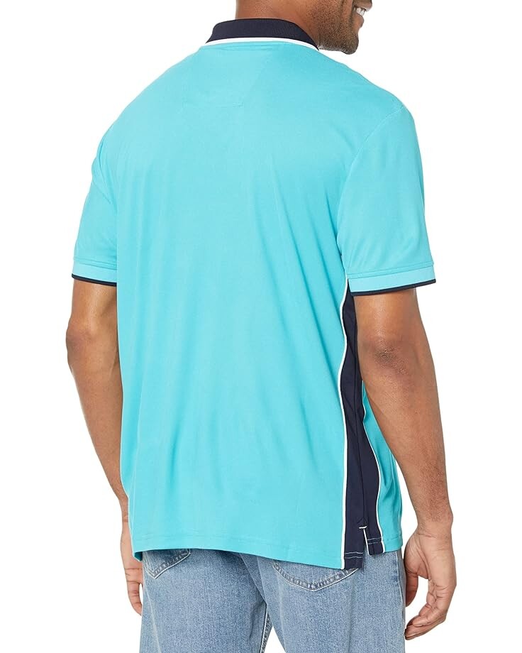 

Поло Nautica Navtech Sustainably Crafted Classic Fit Polo, цвет Scuba Blue