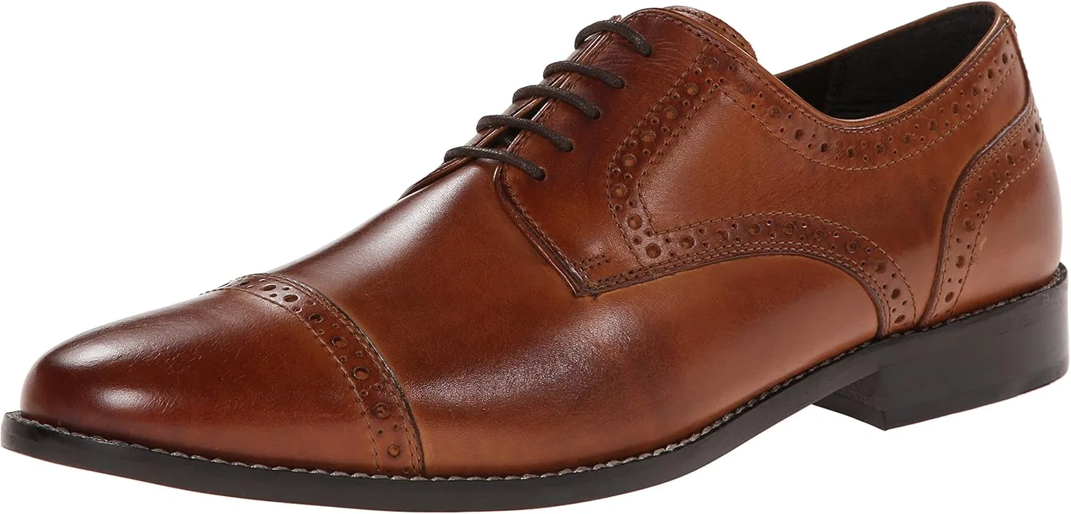 Туфли Nunn Bush Men's Norcross Oxford, Cognac