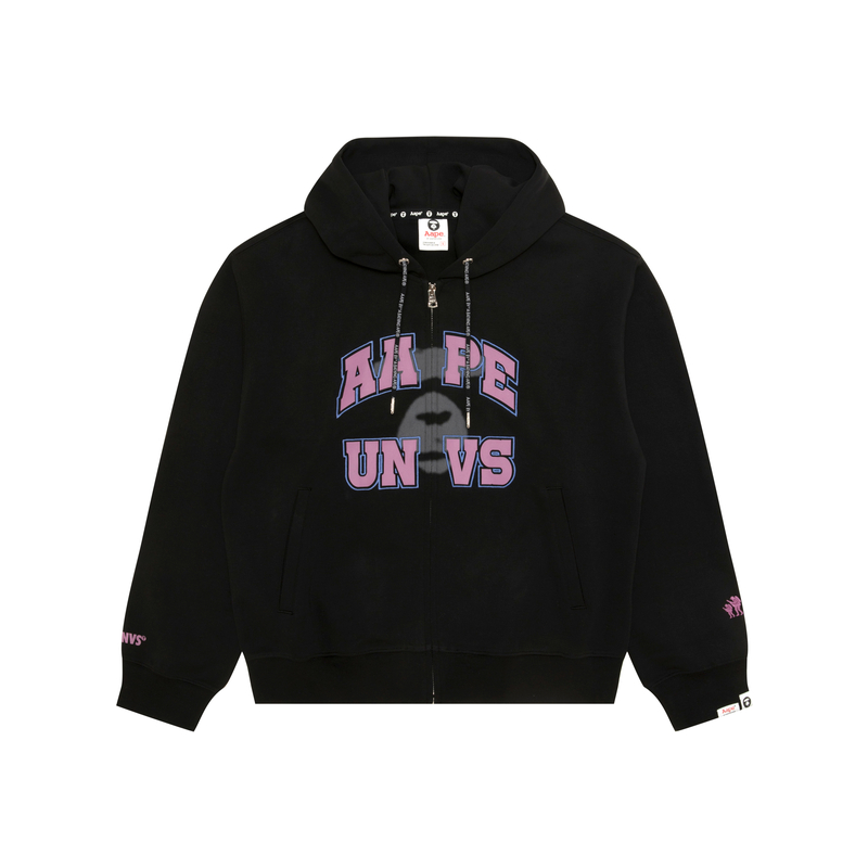 

Толстовка с аппликацией логотипа A Bathing APE Aape, черный