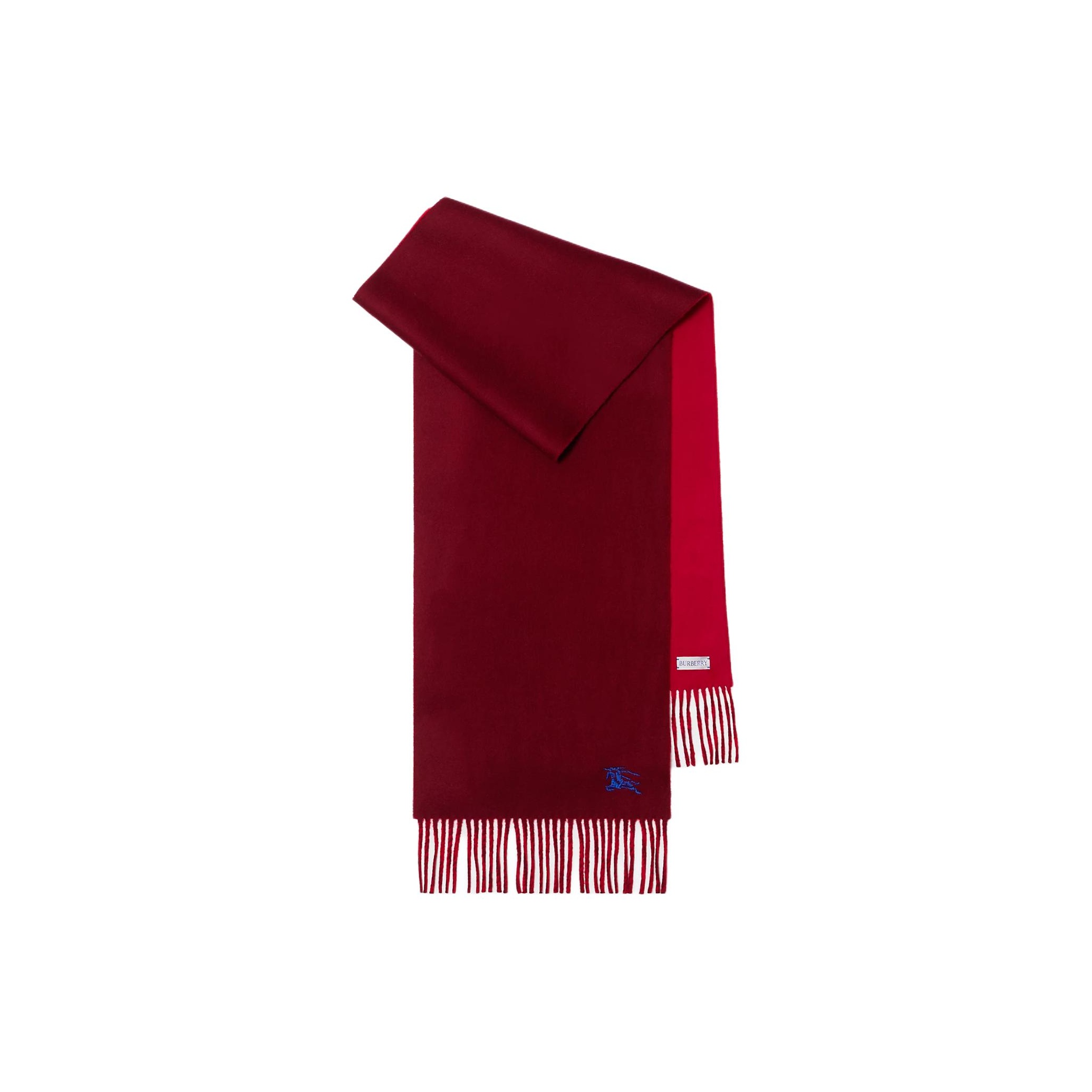 

Burberry Реверсивный кашемировый шарф, Wood Panel Color