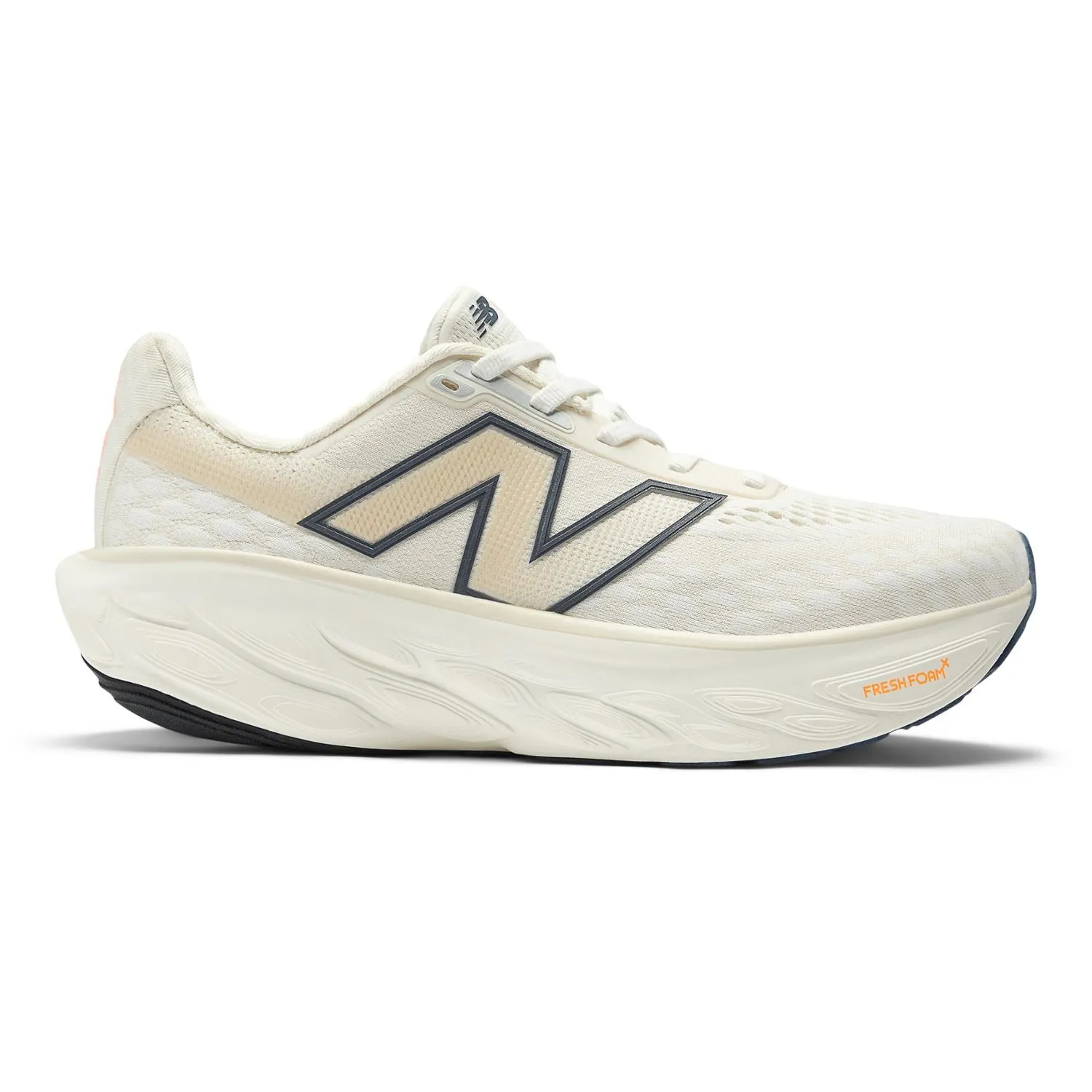 Женские кроссовки Fresh Foam X 1080v14 для бега по дороге New Balance, Sea Salt/Vintage Indigo/Mango
