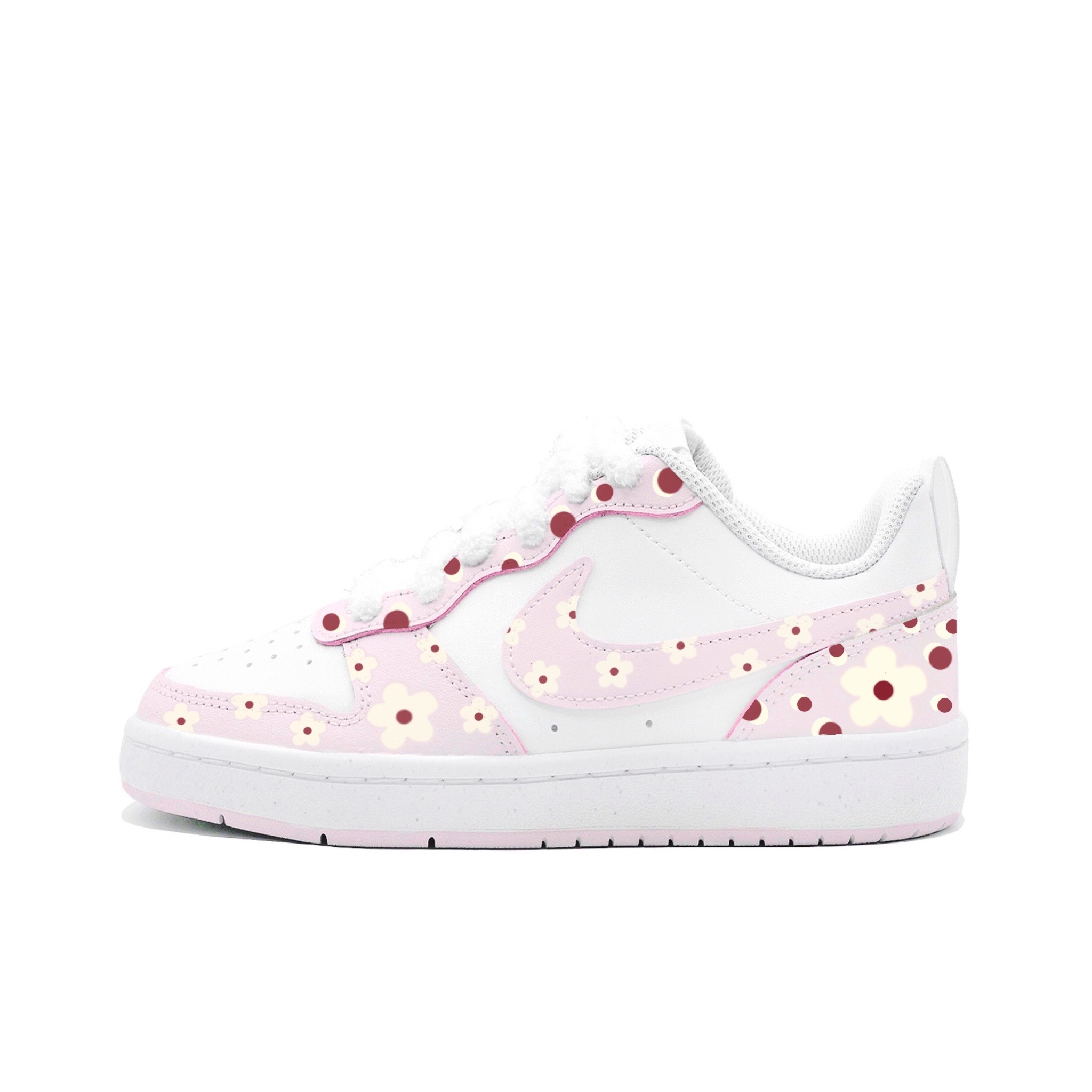 

Кроссовки для скейтбординга Court Borough детские унисекс Nike, розовый