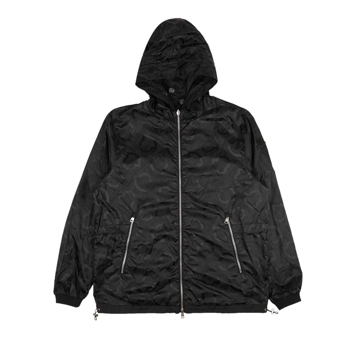 

Куртка Moncler Cordier с логотипом, черная