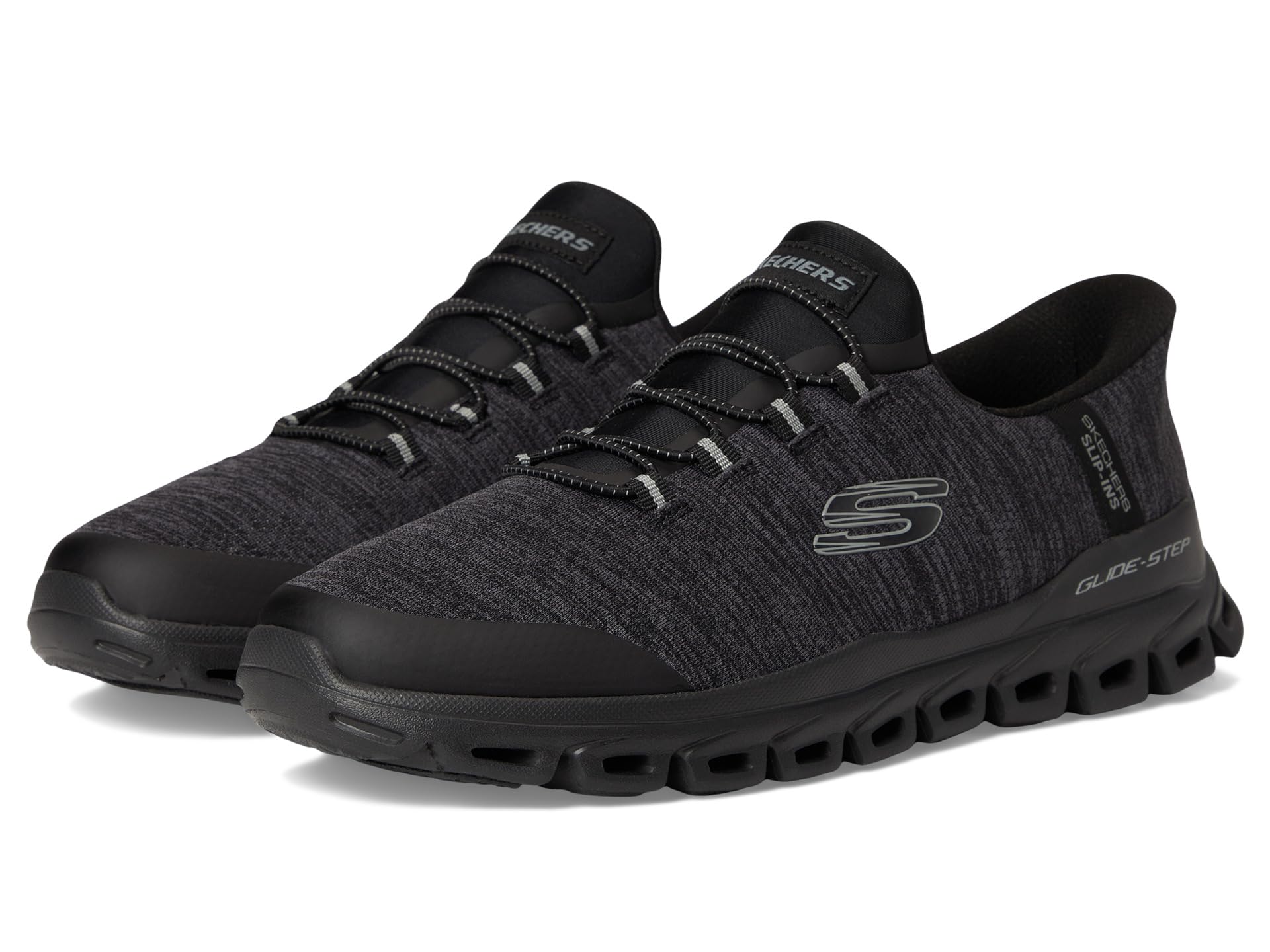

Кроссовки SKECHERS Glide-Step Zefyr Hands Free Slip-in, цвет Charcoal/Black