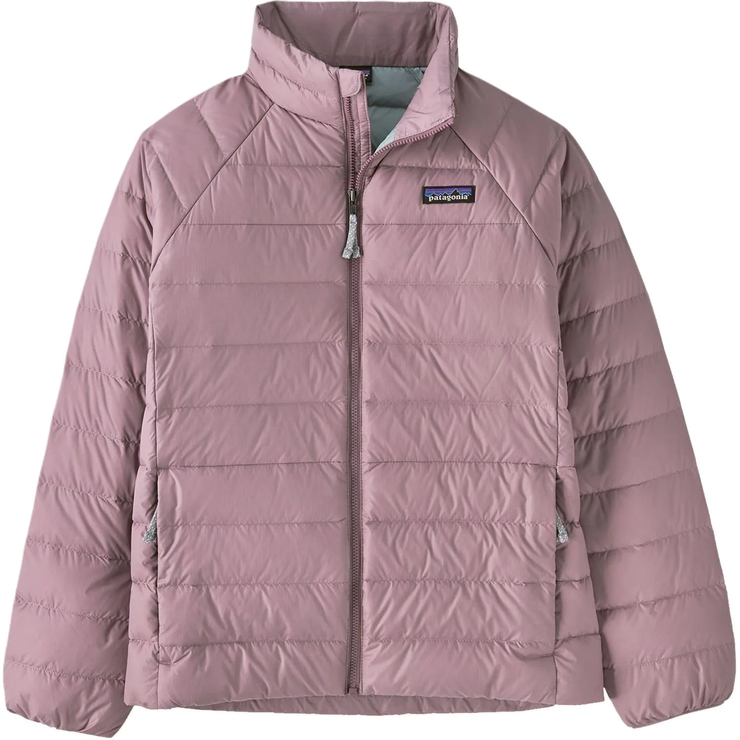 Детская утепленная куртка с воротником стойкой Patagonia, STORMY MAUVE