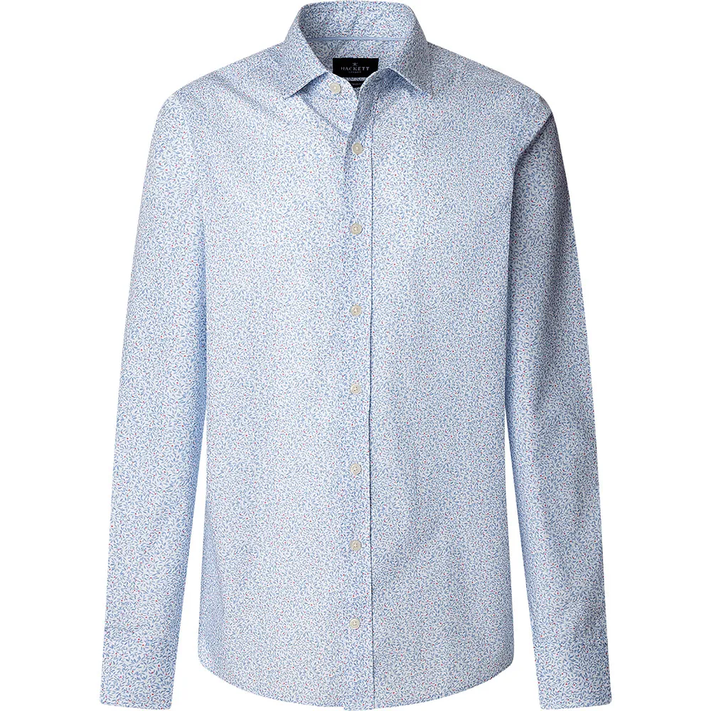 

Рубашка Hackett Mini Leaves Print, синий