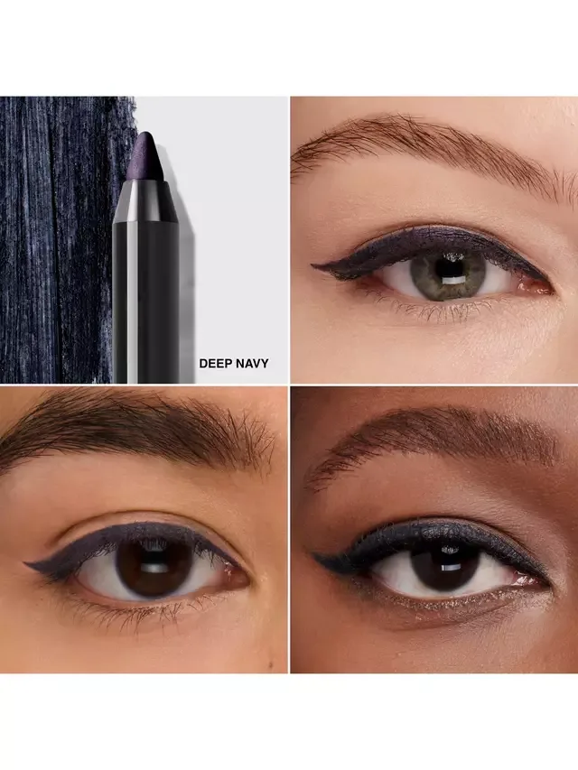 Водостойкая подводка для глаз Кайал (24 часа стойкости) Bobbi Brown, Deep Navy — фото 2