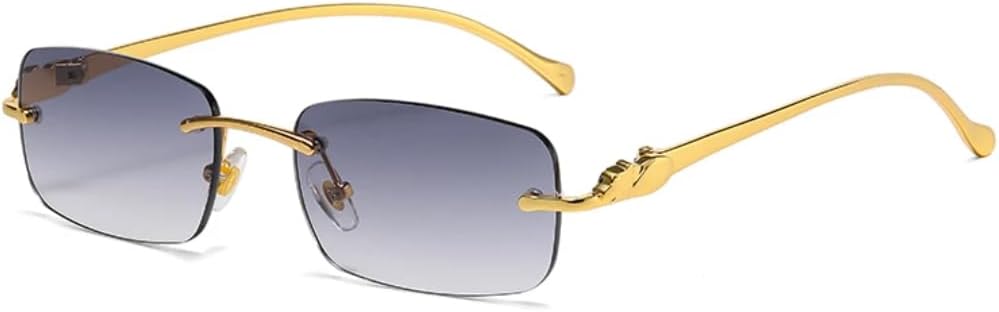 

Овальные солнцезащитные очки с градиентным леопардовым принтом для женщин и мужчин, защита от УФ-излучения UV400, роскошные, в стиле ретро, ​​для вождения TVTBBVV, Grey C2