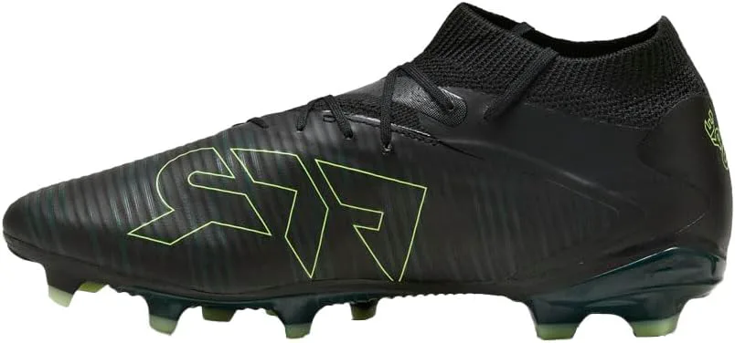 Футбольные бутсы Puma Men's Future 8 Pro для твердого и искусственного покрытия, черный/зеленый — фото 3