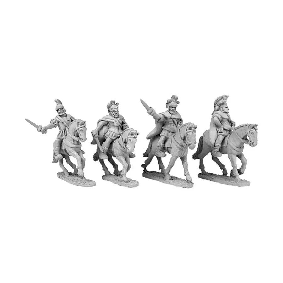 

Конные греческие генералы, Ancients - Greek (15mm) (Xyston Miniatures)