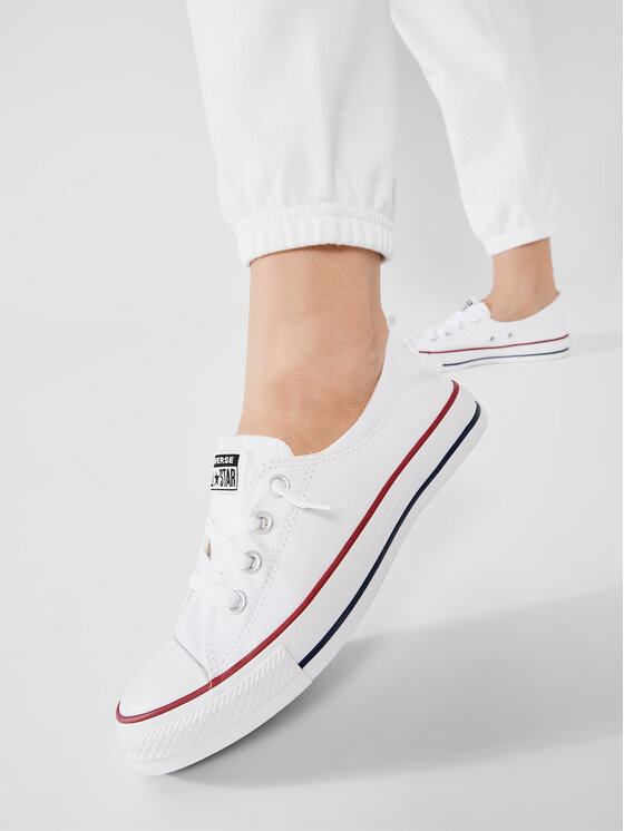 Тканевые кроссовки Chuck Taylor All Star Shoreline Slip 537084C Converse, белый — фото 3