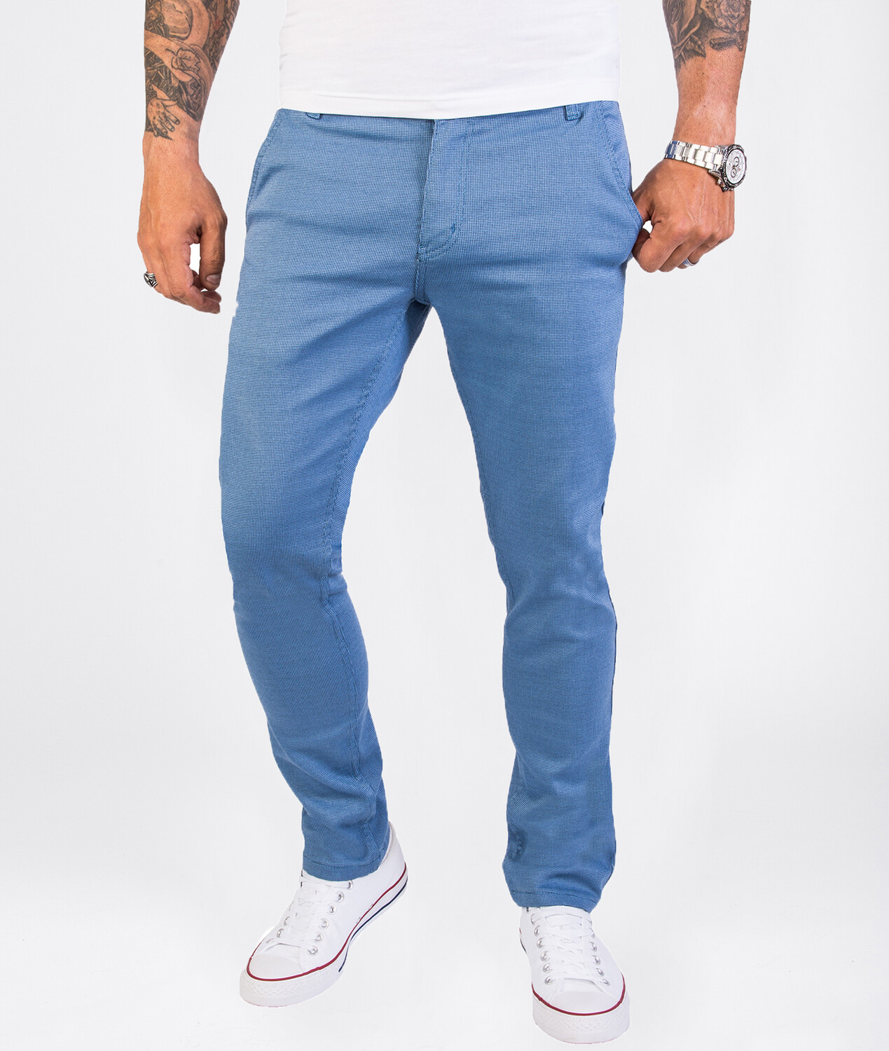

Брюки чинос Rock Creek Stoffhose, цвет Himmelblau