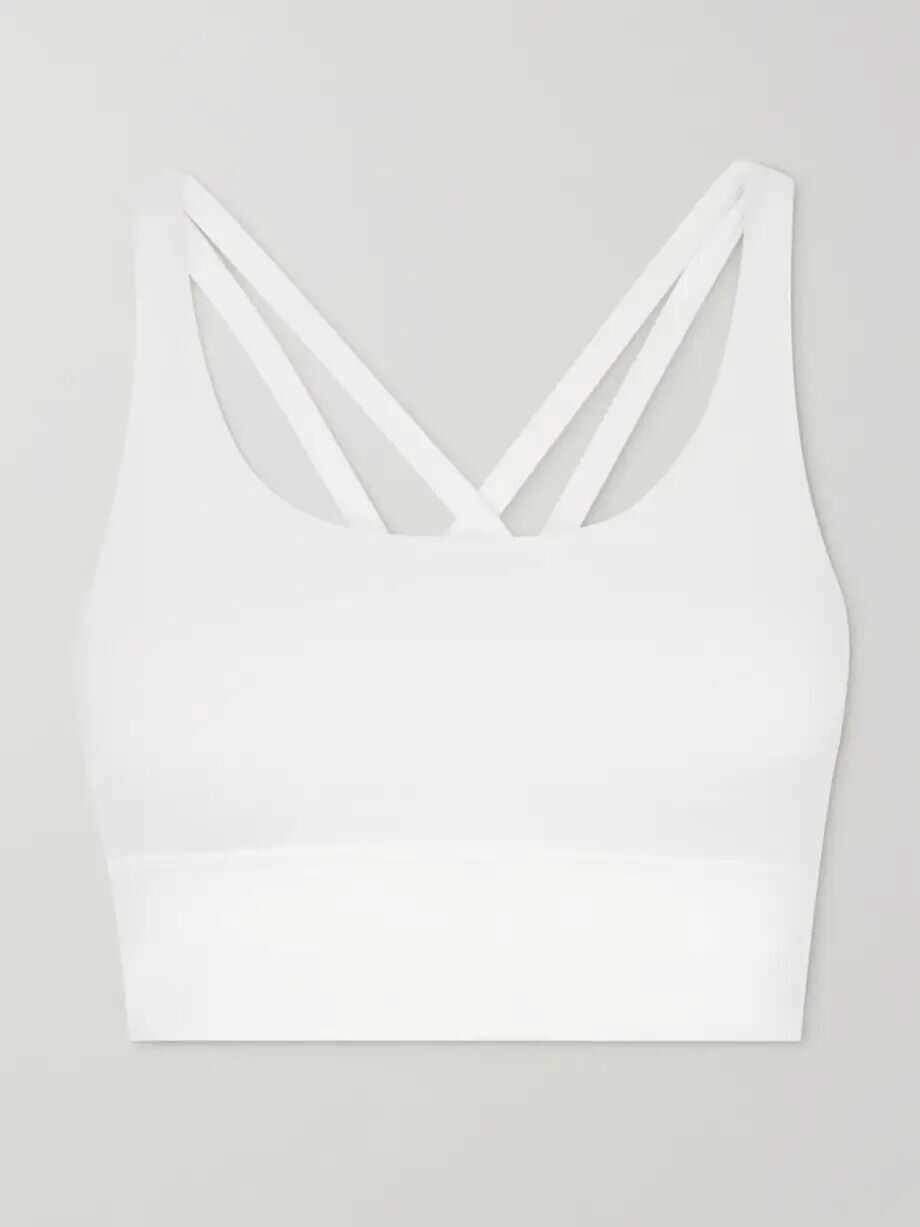 

Спортивный бюстгальтер Energy Longline Luxtreme Lululemon, белый