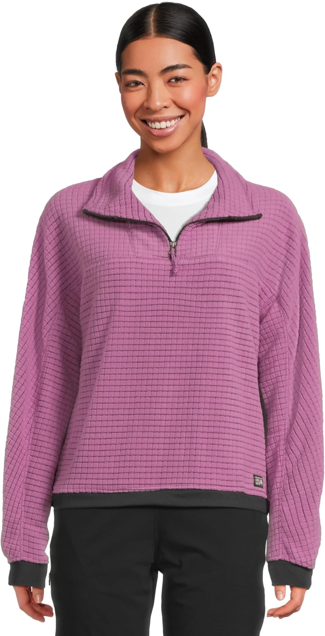 

Женская куртка Summit Grid Big Grid с полумолнией Mountain Hardwear, Lilac Glow